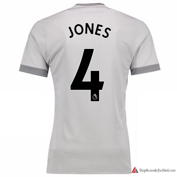 Camiseta Manchester United Tercera equipación Jones 2017-2018